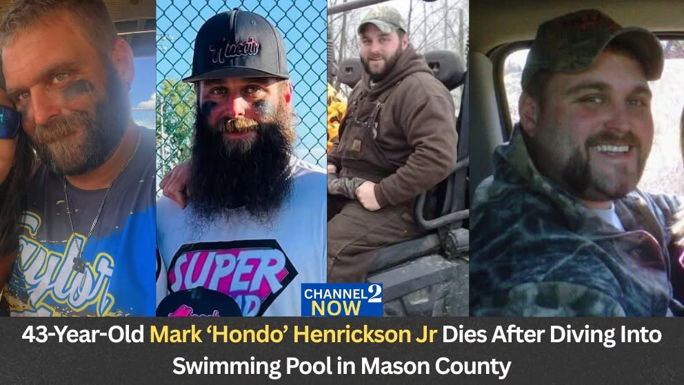 Mark “Hondo” Henrickson Jr. Obituary: Shelby Man Dies After Tragic Swimming Pool Accident in Mason County, Michigan