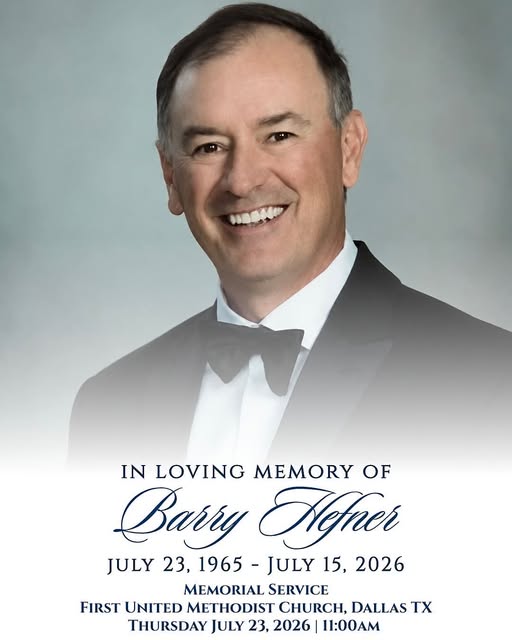 Barry Hefner Obituary: Dallas, Texas — Beloved Father Remembered for His Humor, Kindness, and Lasting Impact