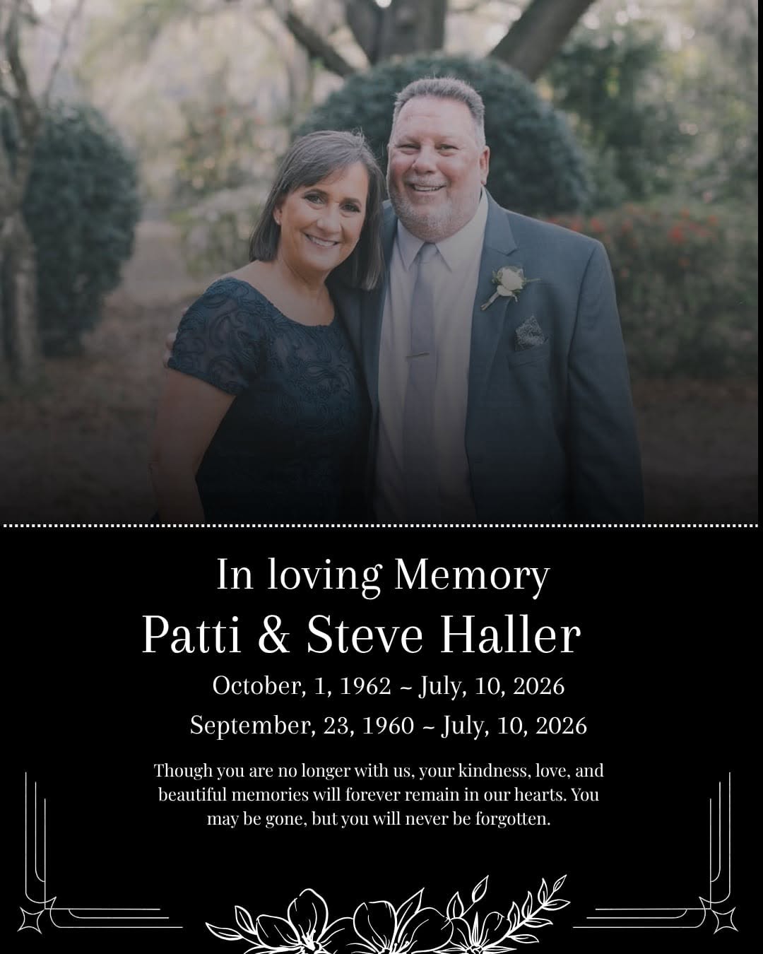 Patti Haller and Steve Haller Obituary, Death: Family and Friends Mourn Sudden Tragic Loss Of beloved Couples 